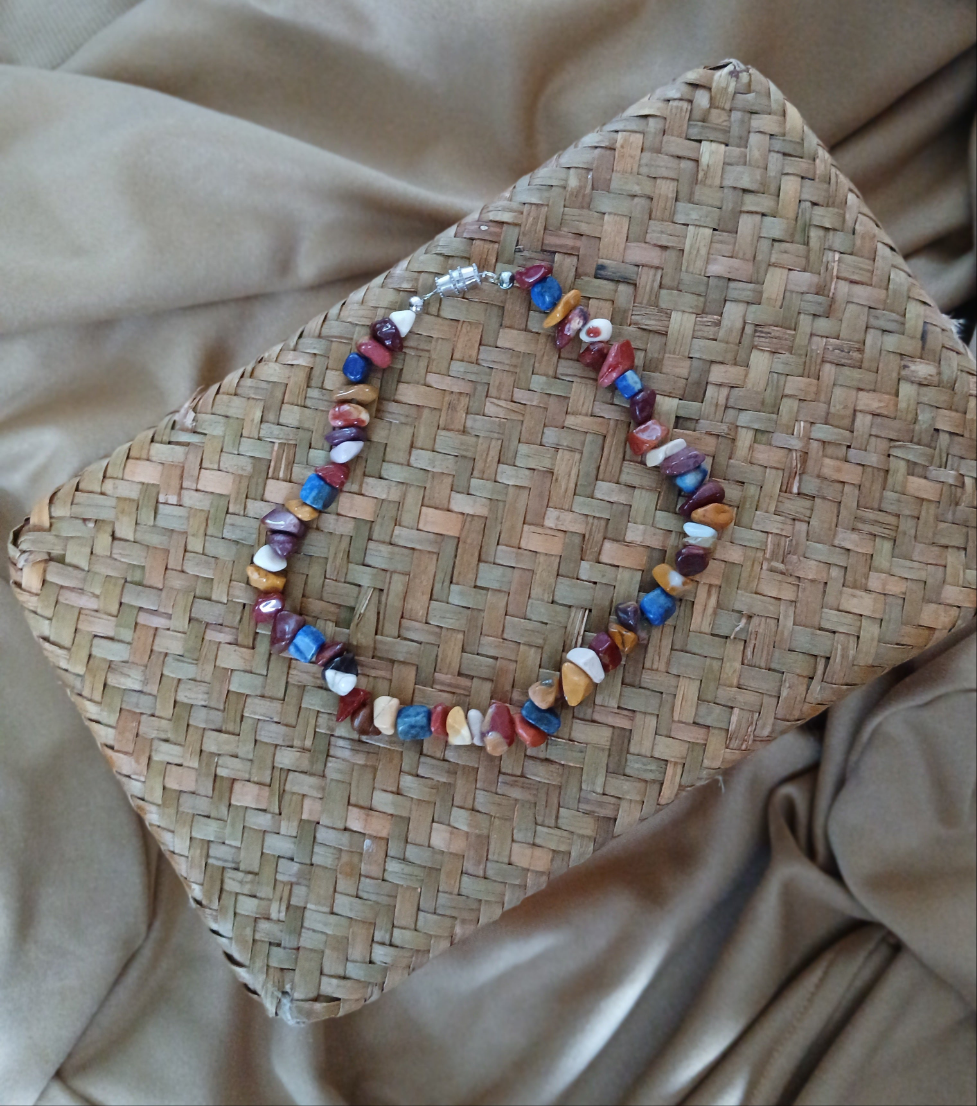 Natural Lapis Lazuli & Mookite chips